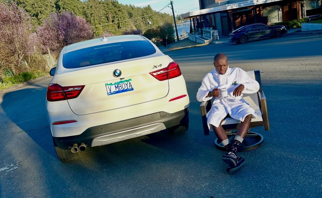 Vincent Mboya’s Emotional Reveal of His New White BMW