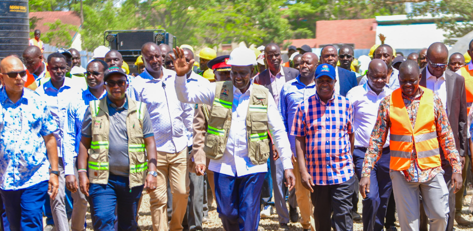 SGR extension tops agenda as Ruto embarks on Nyanza visit