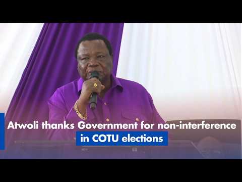 Atwoli thanks government for non -interference in COTU elections