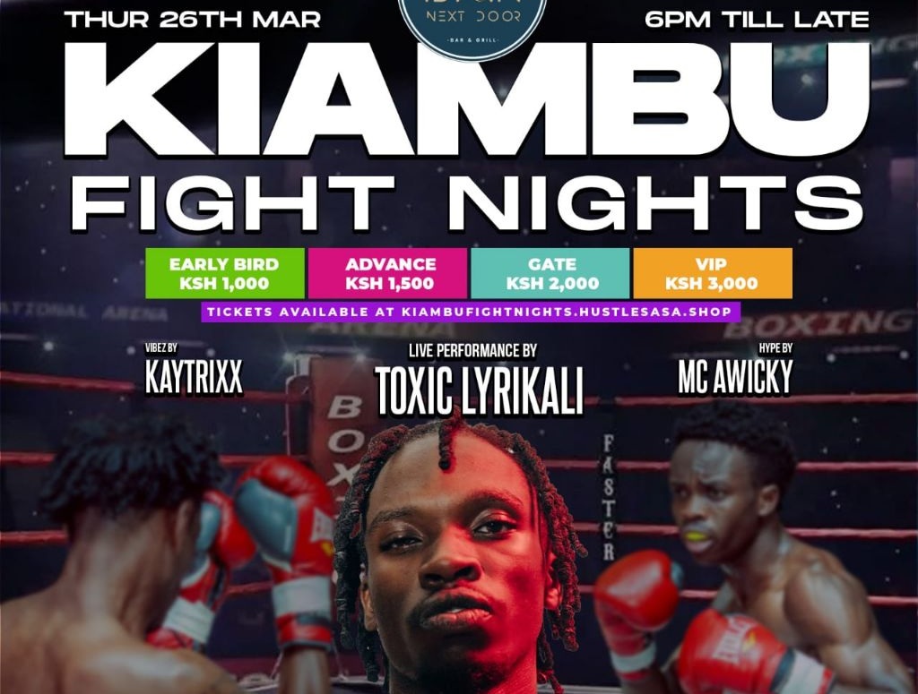 Toxic Lyrikali Set to Shut Down Kiambu Fight Nights with Live Performance