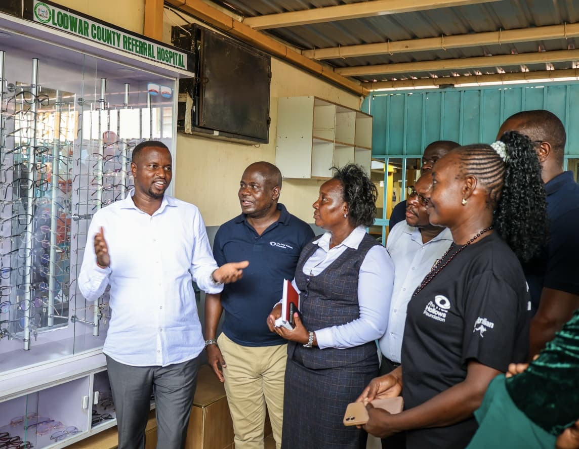 Turkana opens optical workshop to tackle rising blindness