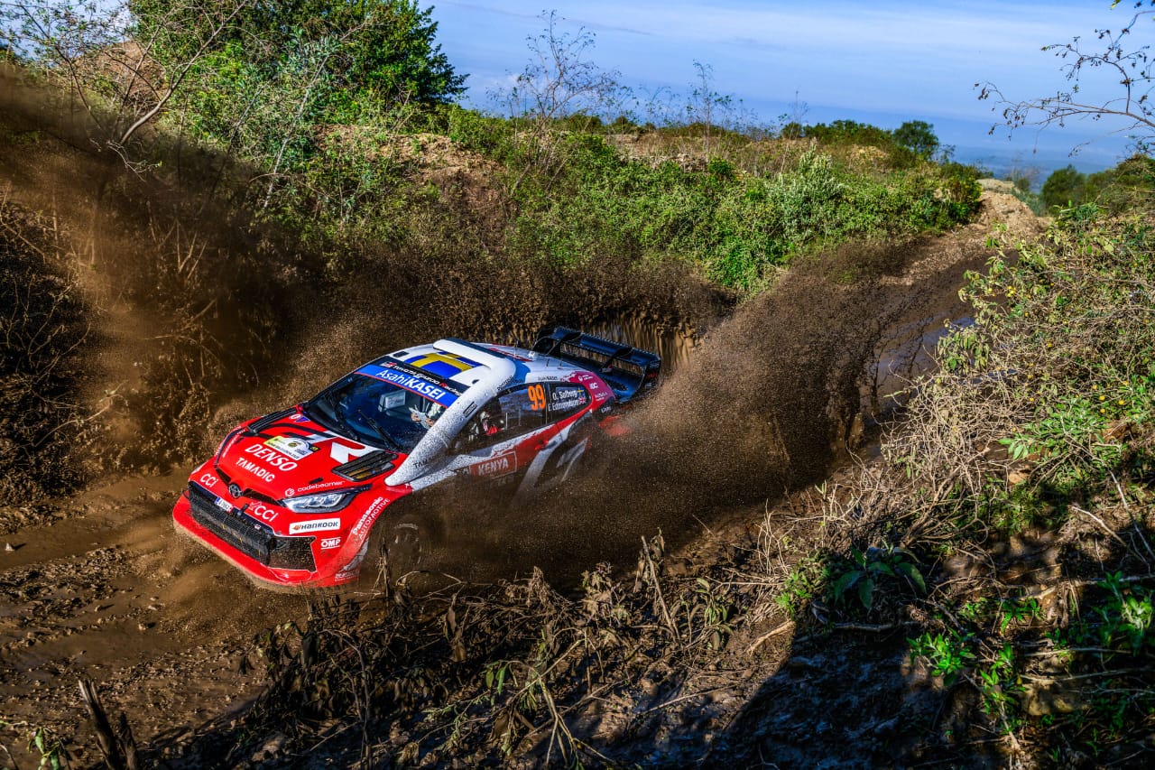 Solberge takes early commmand in 2026 WRC Safari Rally