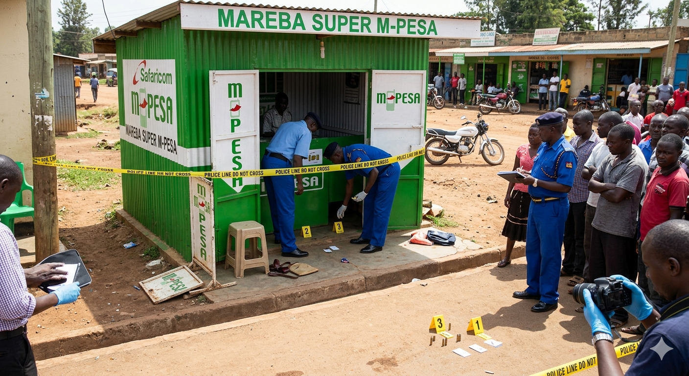 M-Pesa agent shot, robbed of Sh800K in Busia