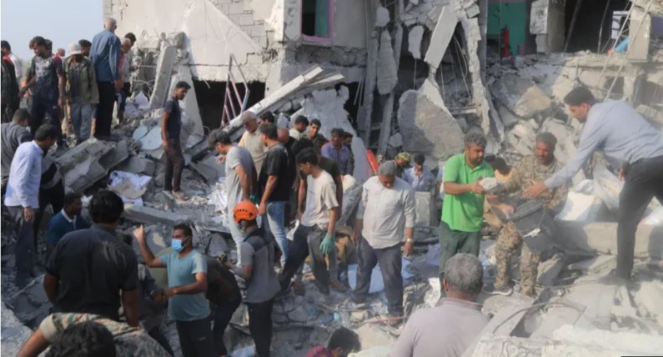 Iran says US and Israel strikes hit school killing 108