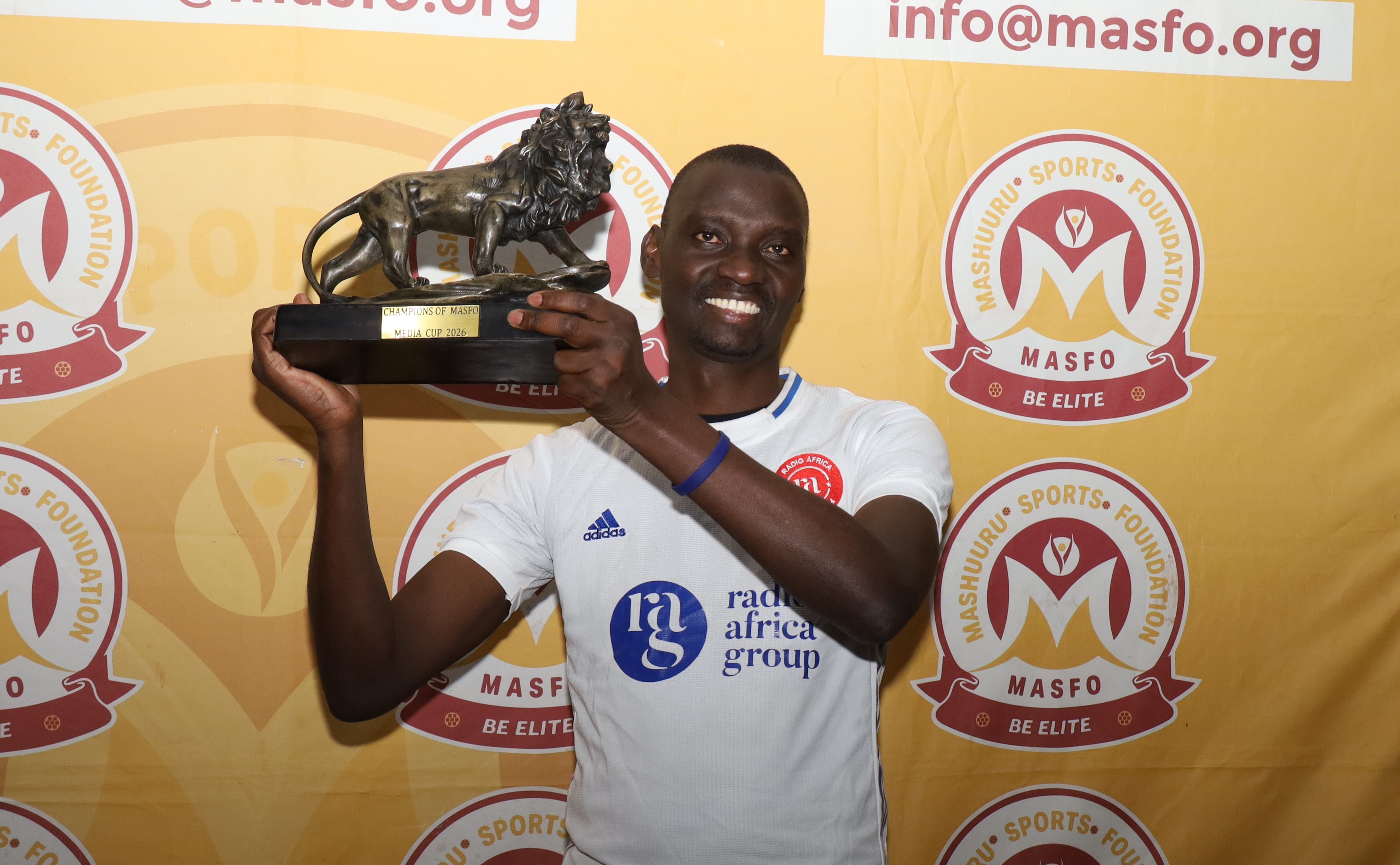 Radio Africa FC Secures 2026 Inter Media Trophy at Mashuuru Sports Complex in Kajiado.