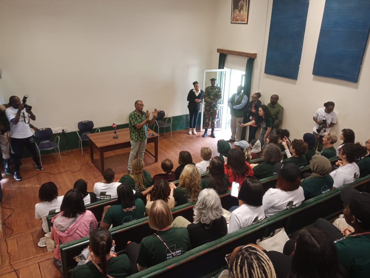 Nobel Peace laureates mark Wangari Maathai Day at Karura Forest