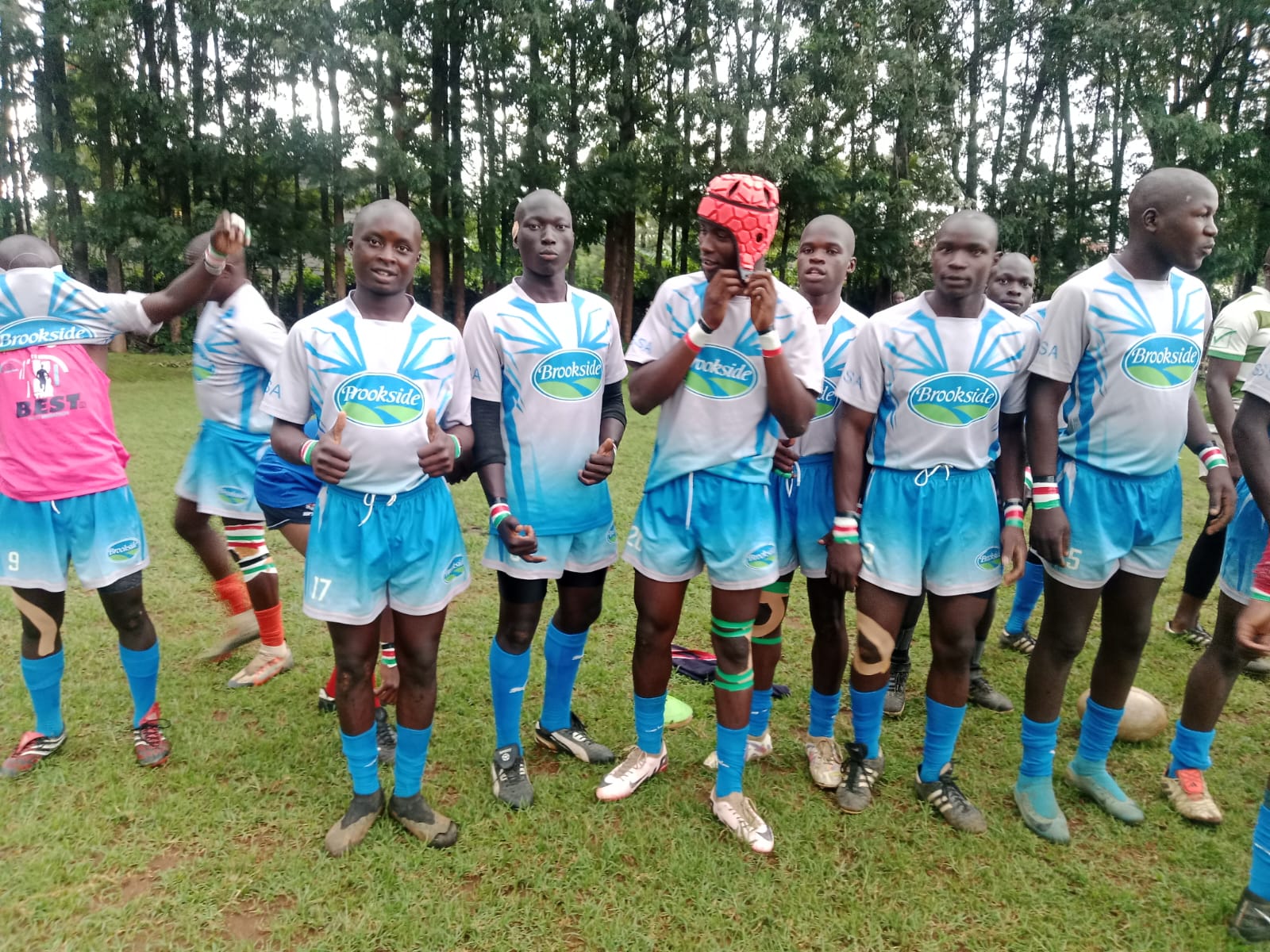 Friends School Bokoli team during the Bungoma County championships