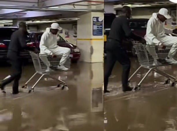 Flooded roads: Kenyans find a way to navigate