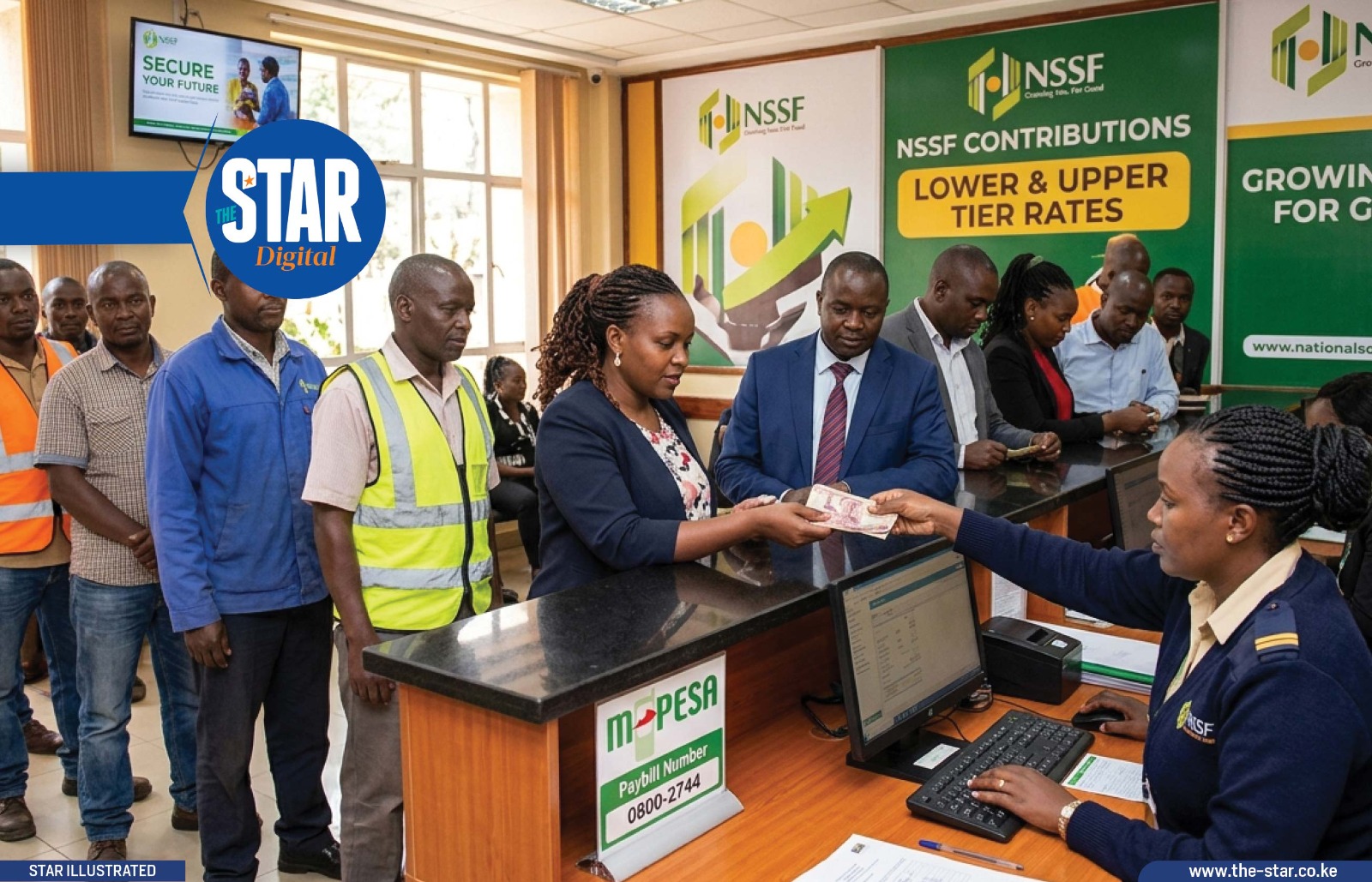 Active employers on NSSF