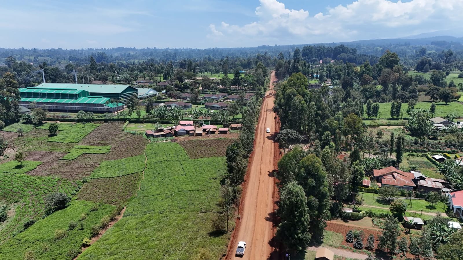 Relief for Kirinyaga tea farmers as Sh3bn road nears completion