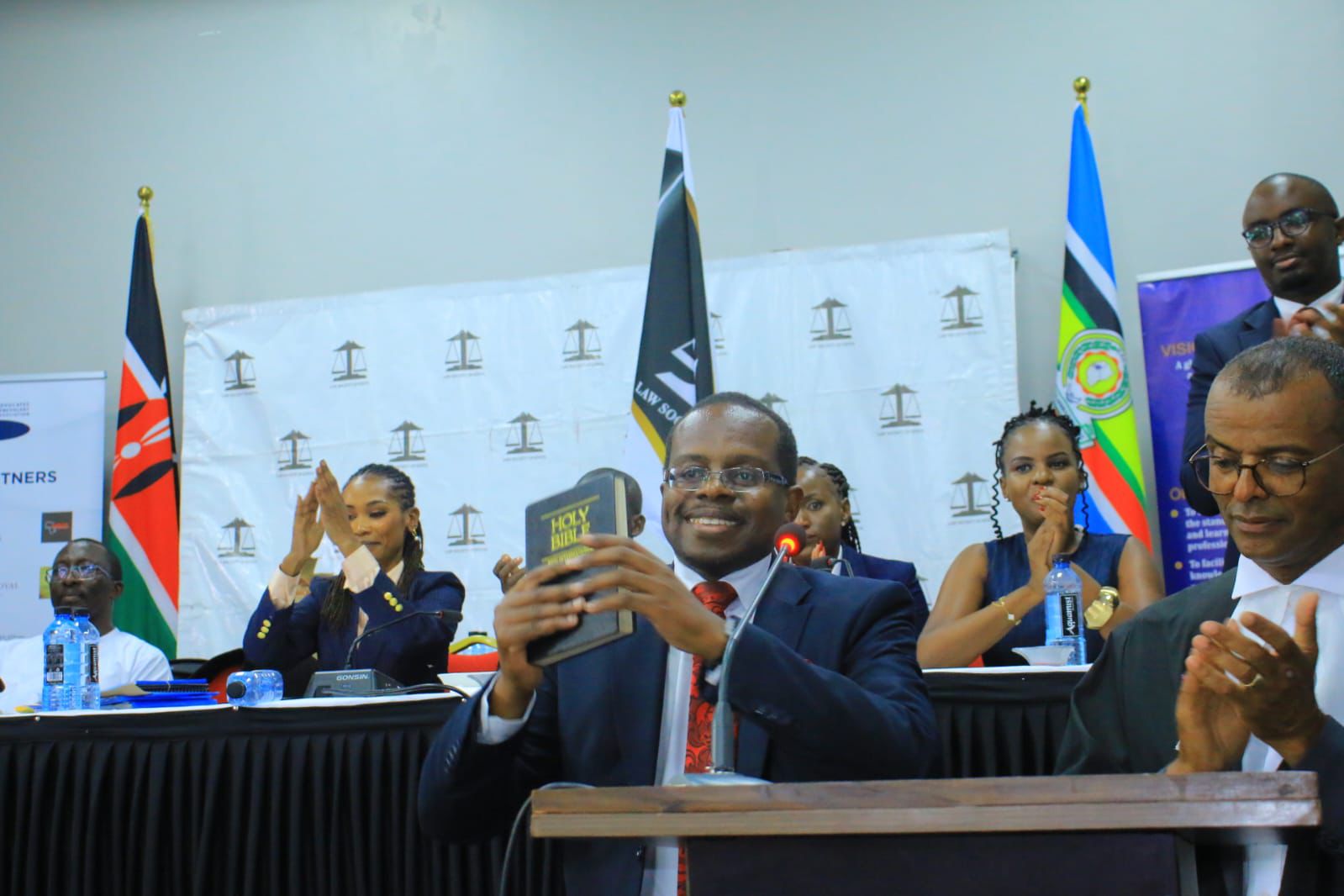 LSK President Kanjama pledges rule of law, unity