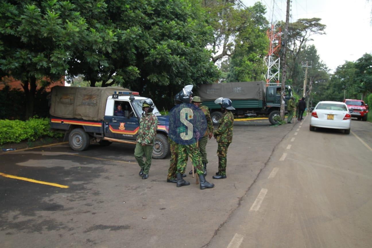 Sifuna rally: Cops block access to Ufungamano House