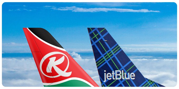 Kenya Airways signs JetBlue deal to expand US connectivity