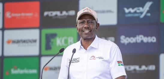 [PHOTOS] Ruto announces government exit from funding Safari Rally