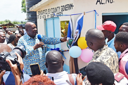 Malombe revives stalled Sh32m water project, vows accountable spending