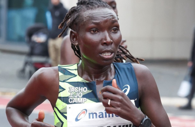 Magdalyne Masai in a previous race/ HANDOUT
