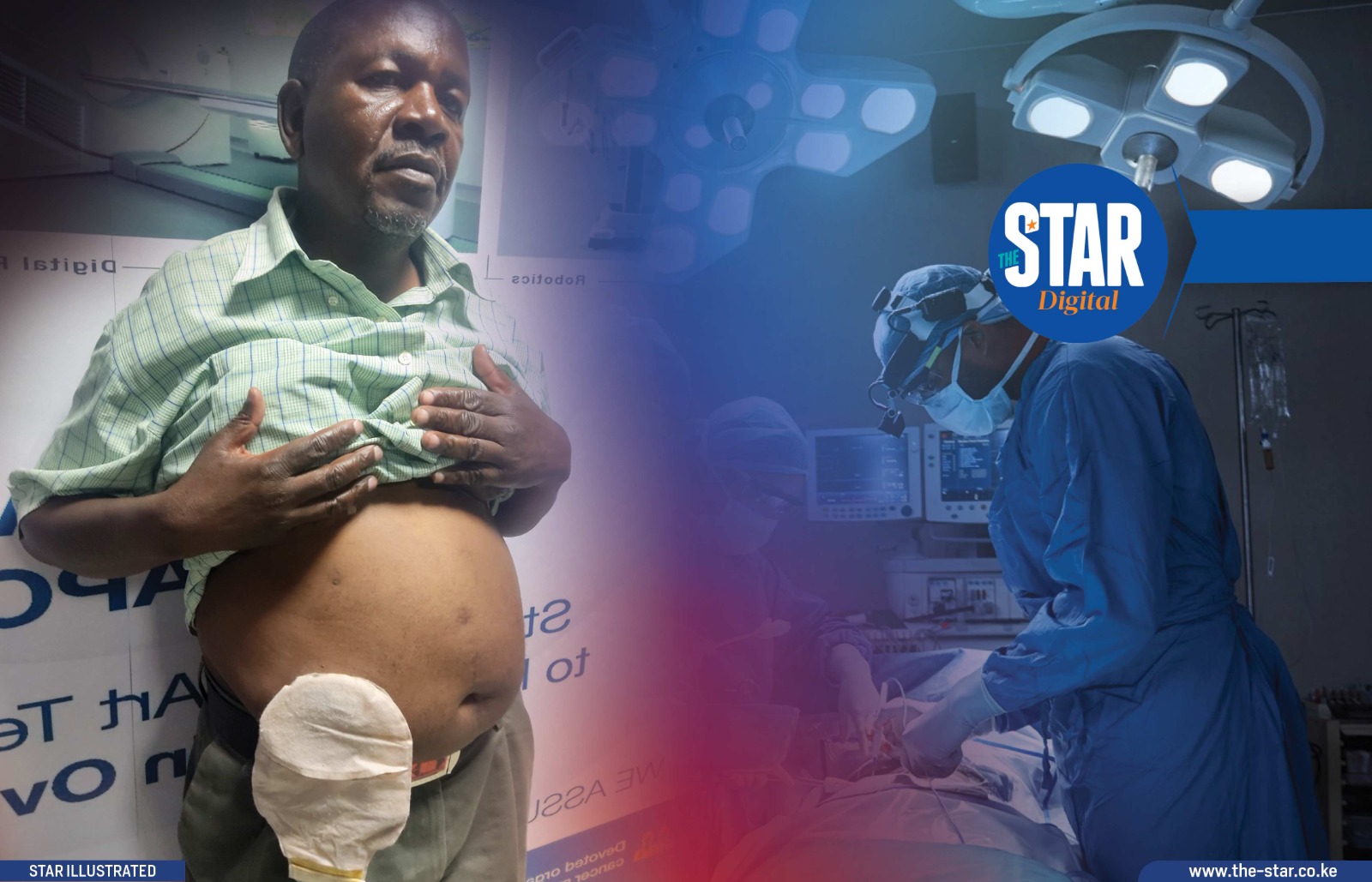 Timeline of a patient's six botched surgeries