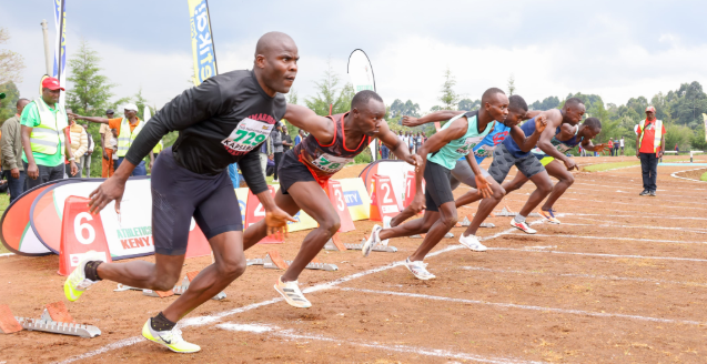Athletes compete at the 3rd Athletics Kenya weekend meeting at the Eliud Kipchoge Sports Complex, Kapsabet/ HANDOUT