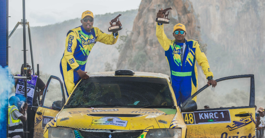 Azeli’s journey from filmmaker to Safari Rally warrior