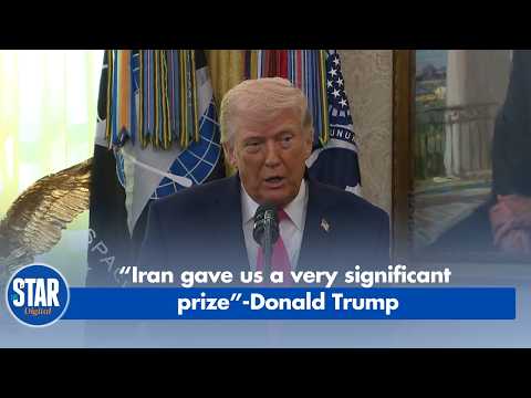 “Iran gave us a very significant prize”-Donald Trump