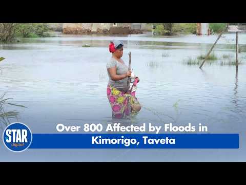 Over 800 Affected by Floods in Kimorigo, Taveta