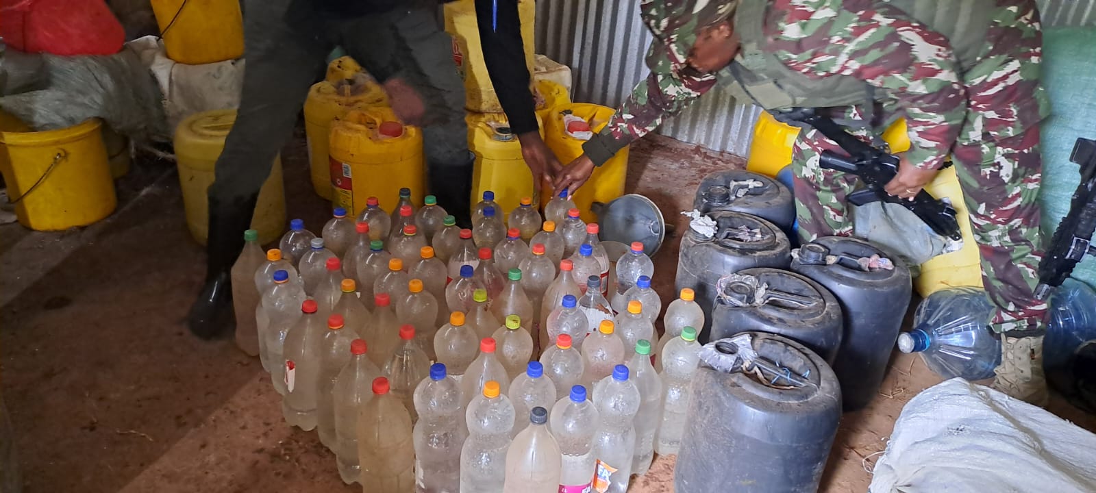 Nacada seizes ethanol worth Sh4.1 million in Runda