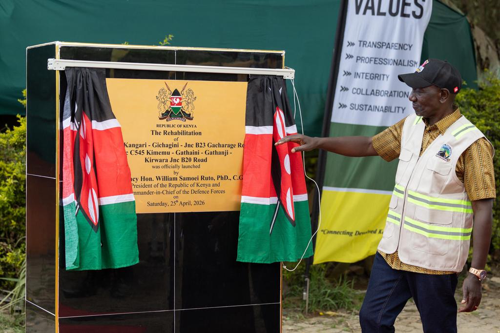 Ruto's projects politics in 2027 re-election push