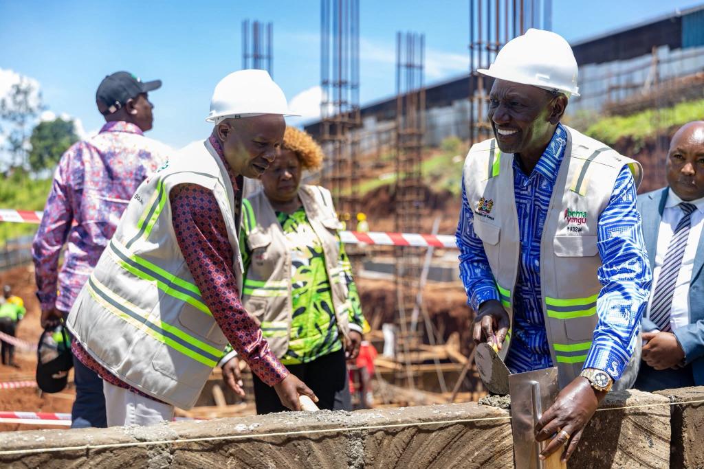 Ruto unveils 7,000-bed hostel plan in Murang’a