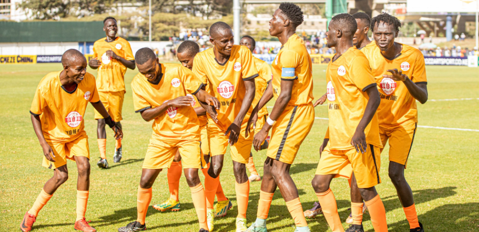 BB Bread FC players celebrate/ HANDOUT