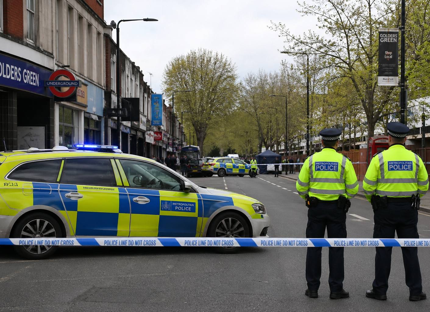 Police declare terrorist incident after two Jewish men stabbed in London