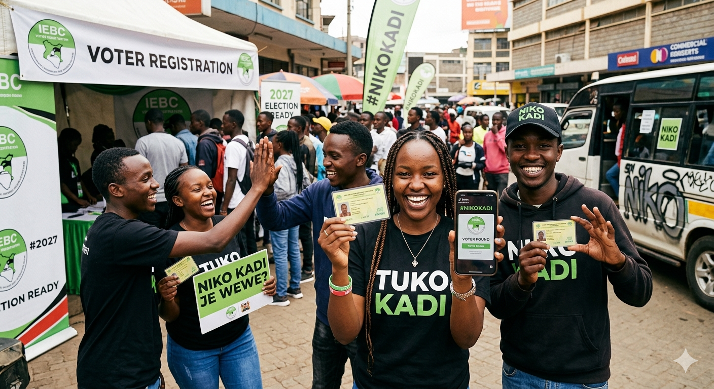 IMANI: Niko Kadi: Hashtag and pressure jolt IEBC into action