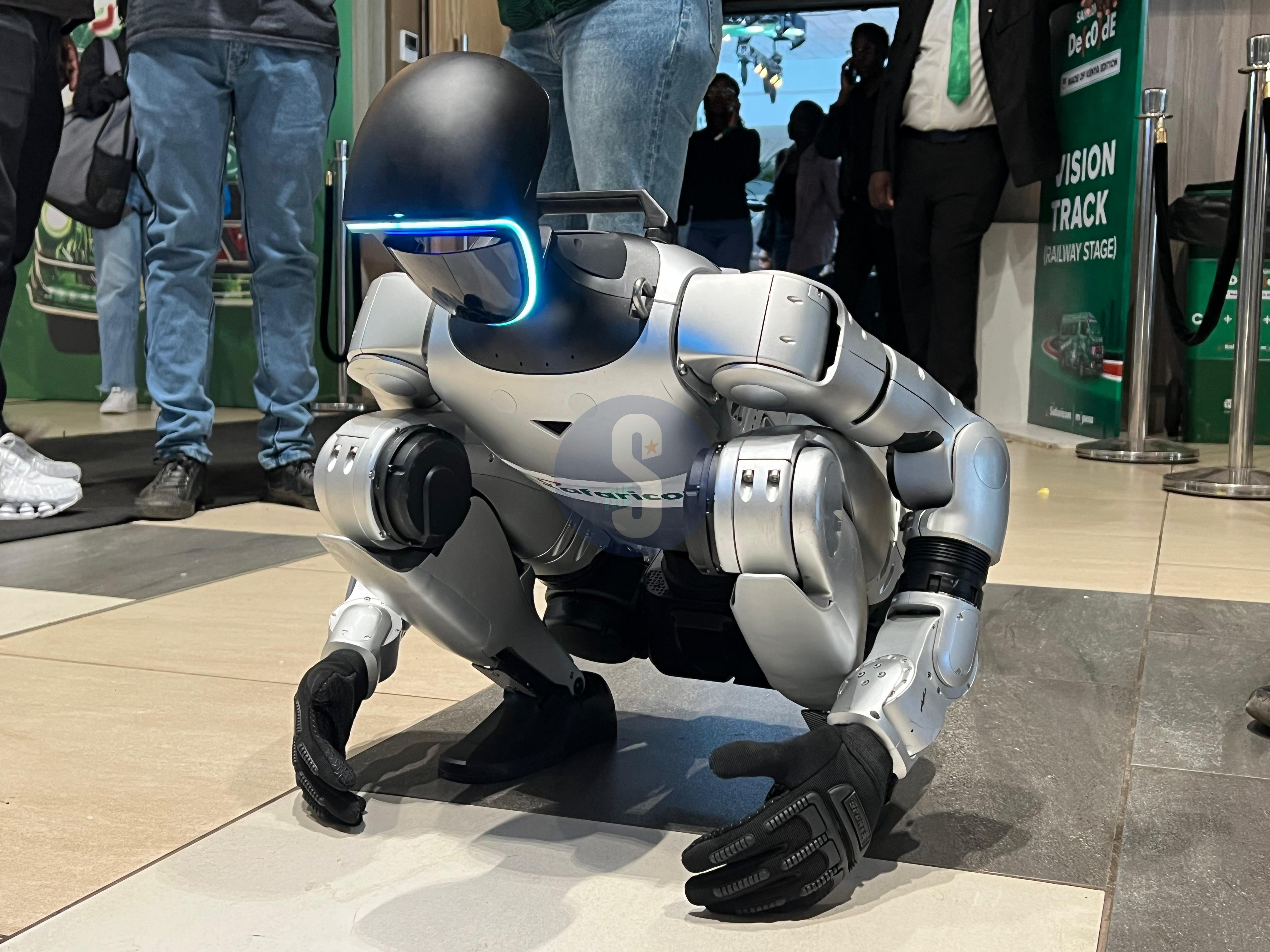 Sarah the robot steals show at Safaricom summit