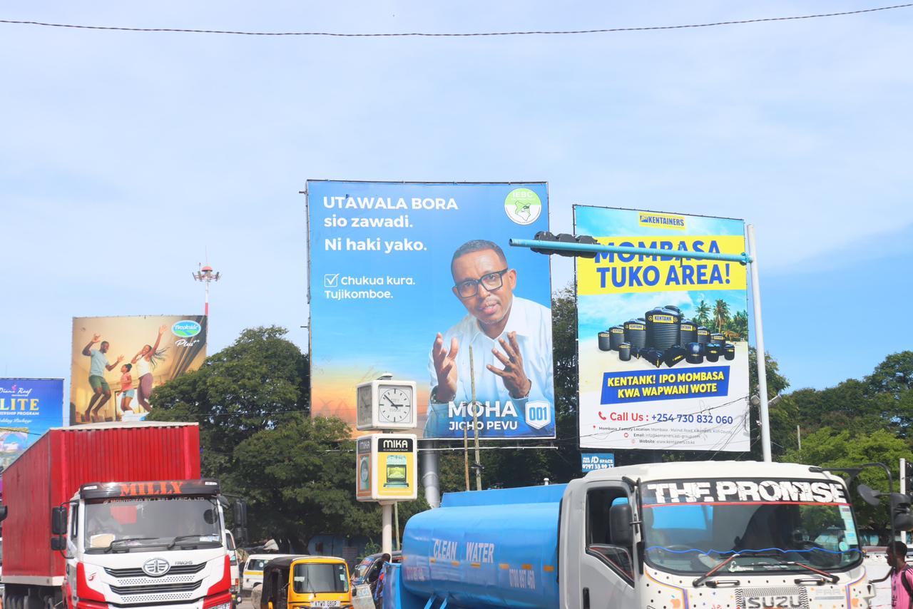 MP Ali, county executive clash over pulled down billboards