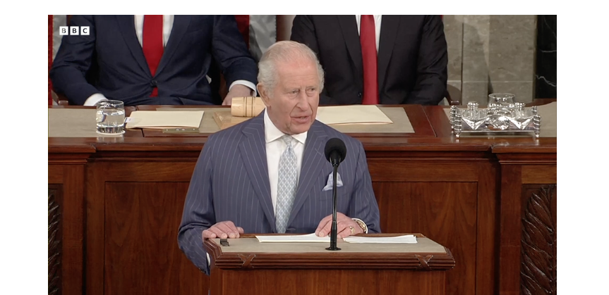 Five takeaways from the King Charles historic address to US Congress