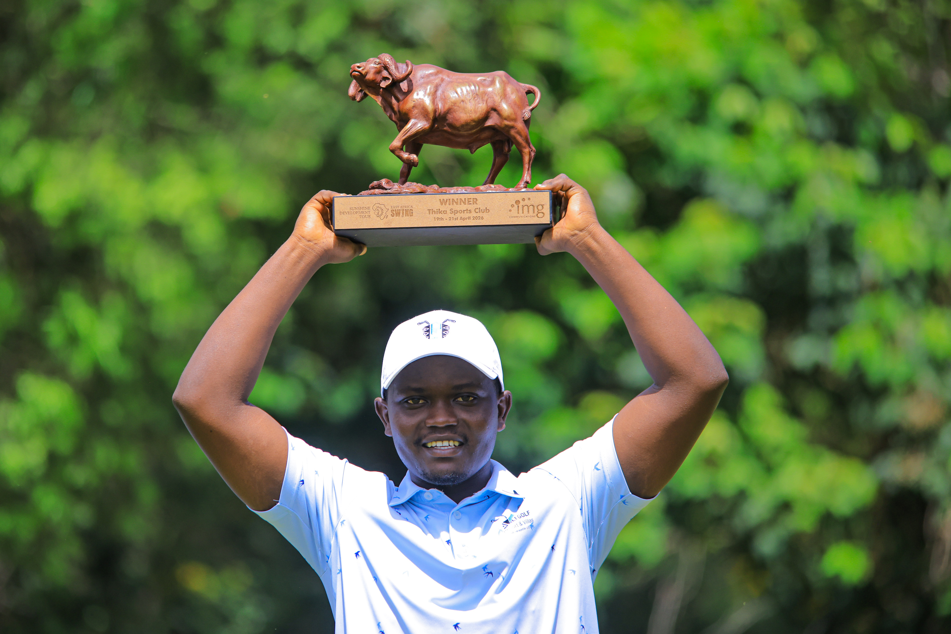 Nsanzuwera claims victory in the opening leg of the Sunshine Development Tour in Thika