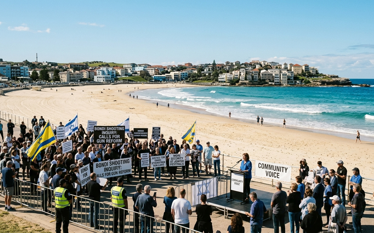 Bondi shooting inquiry calls for gun reform and more security