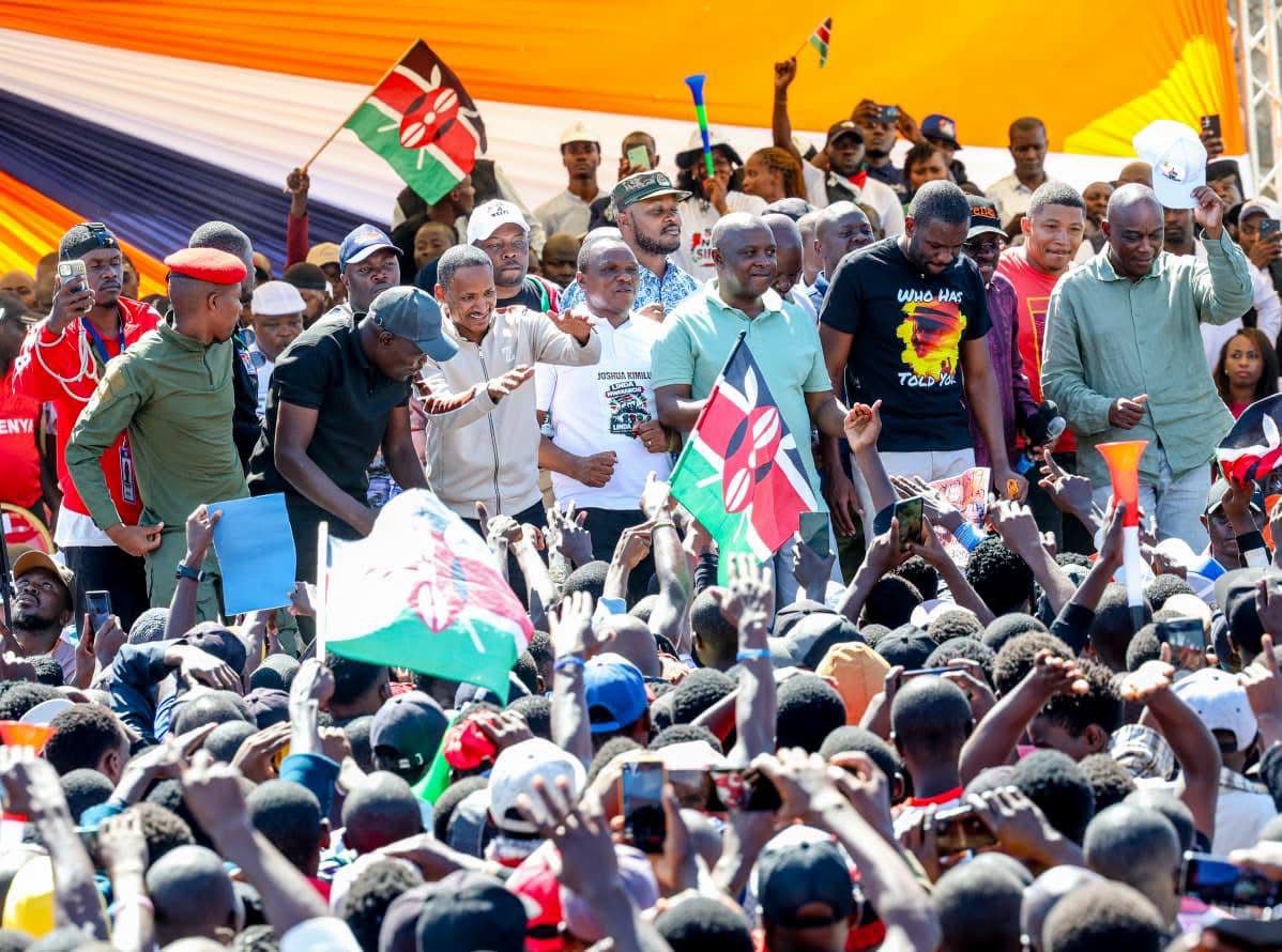 [PHOTOS] Sifuna's team vows to defend ODM