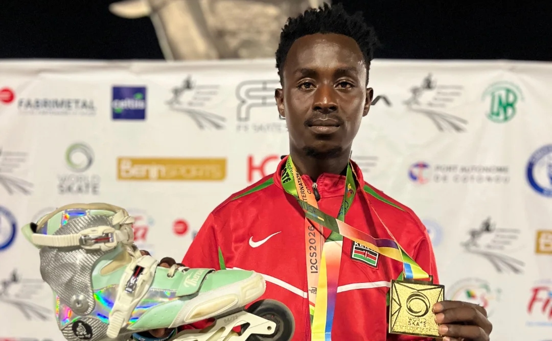 Kenyan Scater Kiarie Ruhiu Bags 2 Medals In Benin