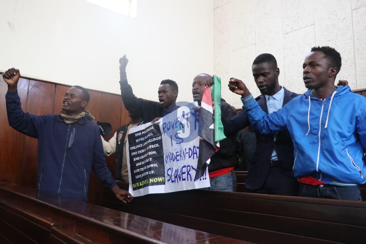 Drama as fuel hike protesters disrupt court proceedings