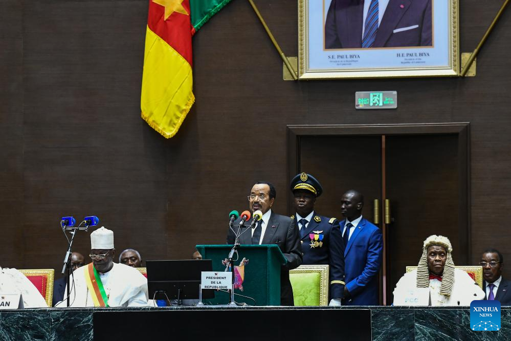 Cameroon's Biya names son as Vice President