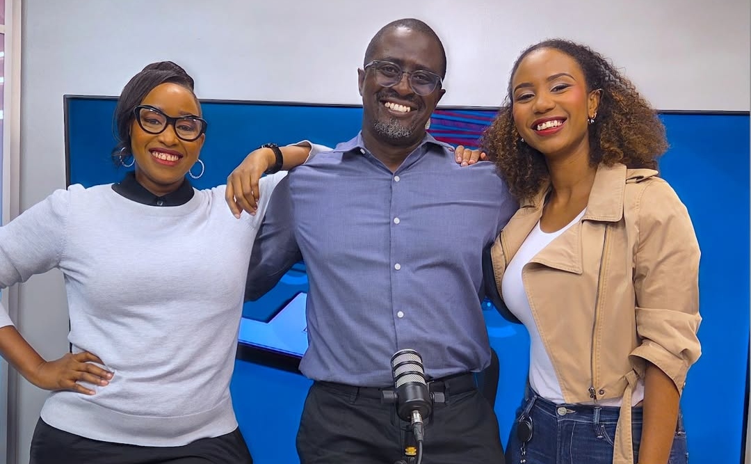 Watch: Janet Mbugua’s Sons Surprise Her During Final Show on NTV