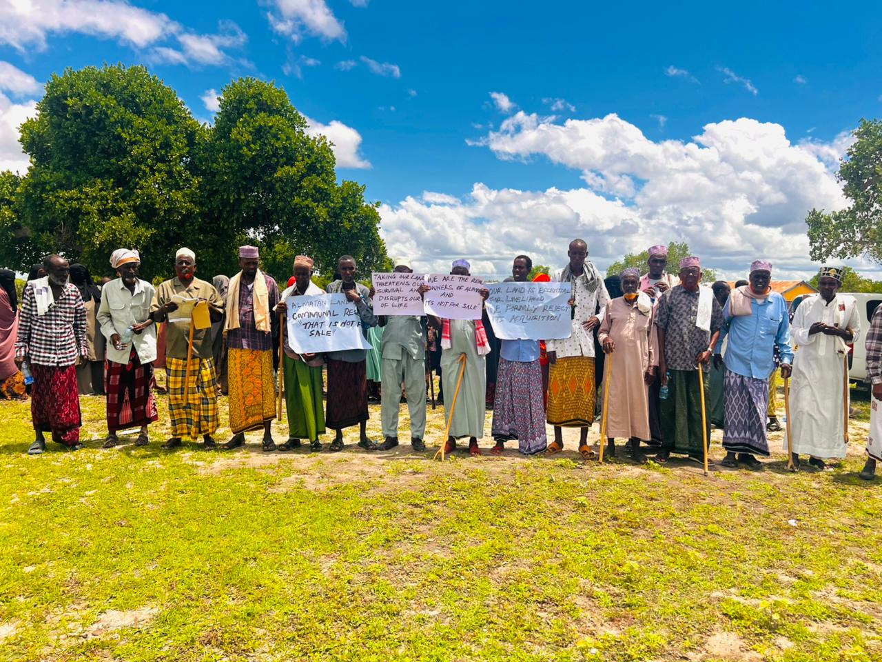 Hara residents protest alleged land grabbing