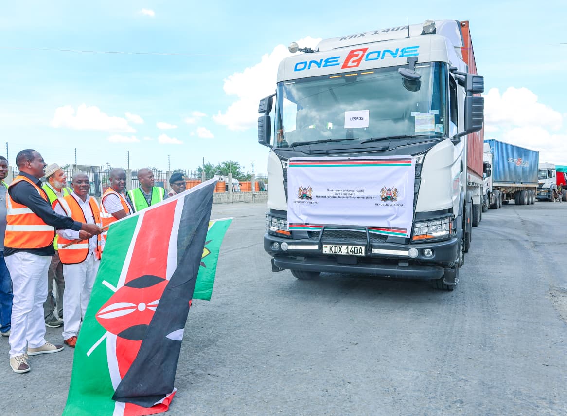 State rolls out two million fertiliser bags from Mombasa port