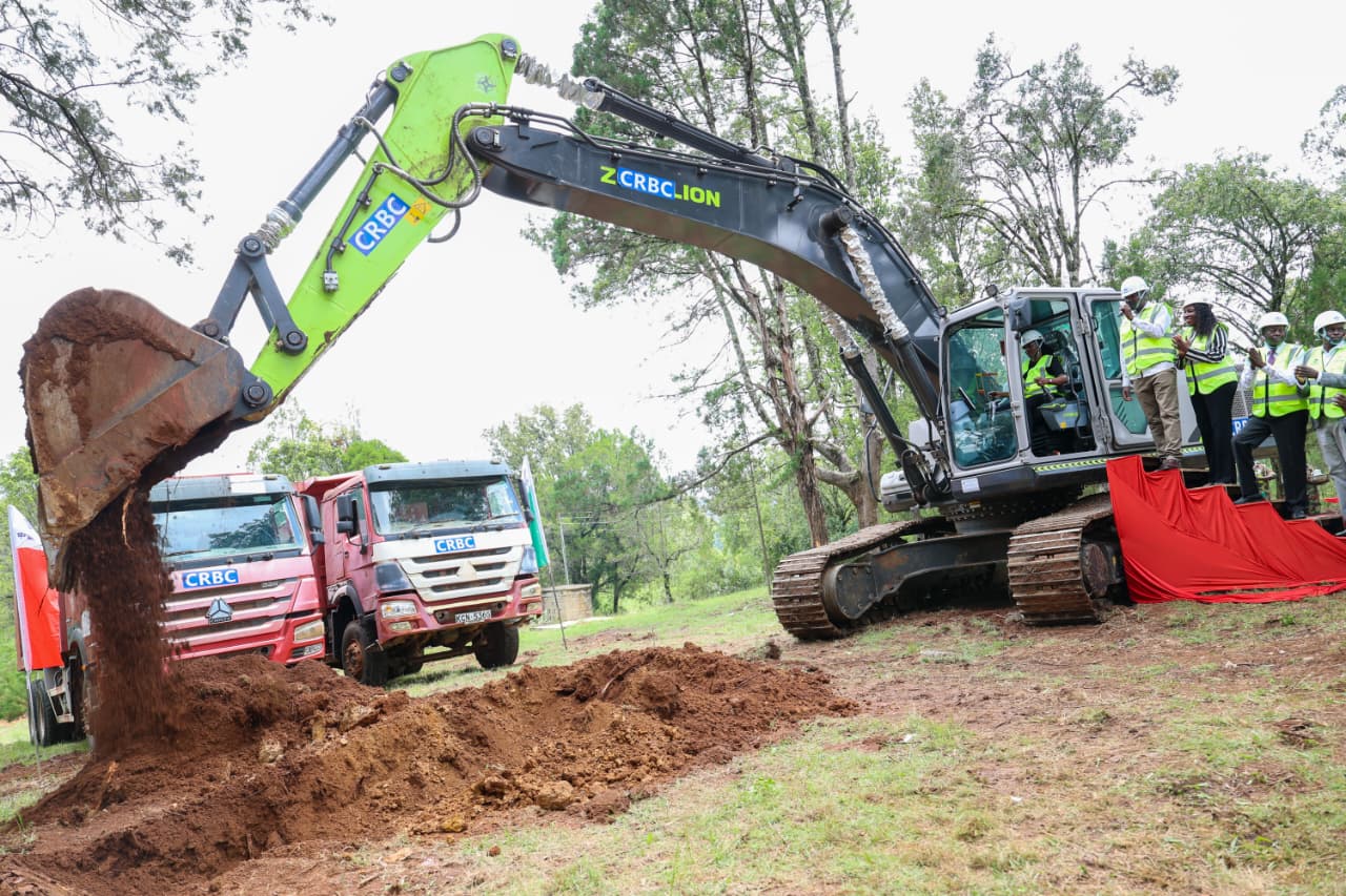 [PHOTOS] CS Tuya breaks ground for Kabarnet University College