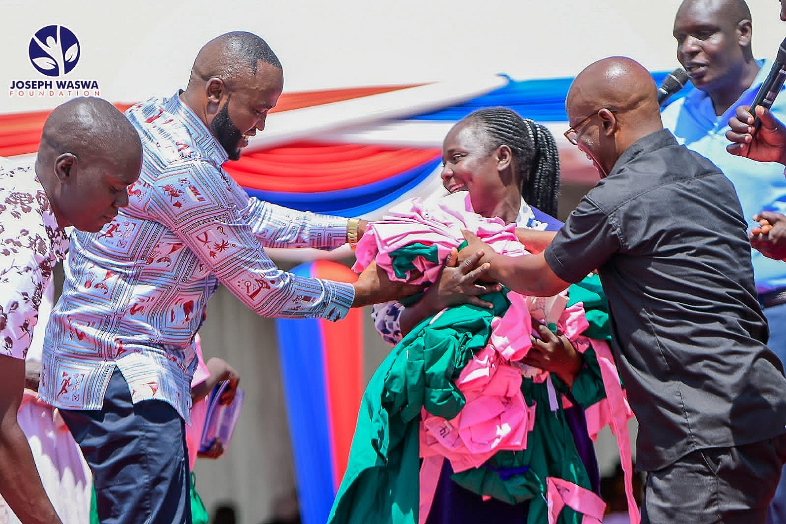Dignity restored: Vulnerable pupils receive school uniforms