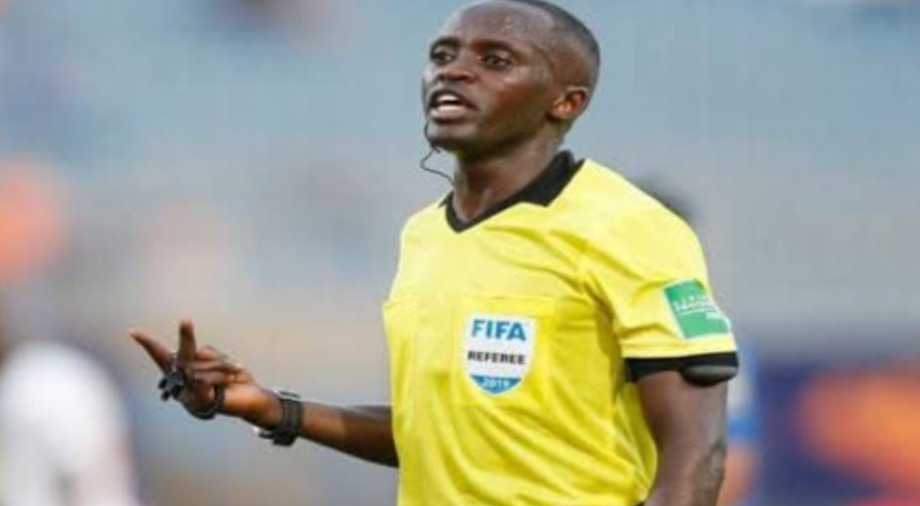 Kenyan referee Peter Waweru Kamaku at a past match/FILE