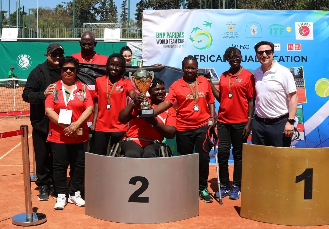 Wachira urges government investment for wheelchair tennis team