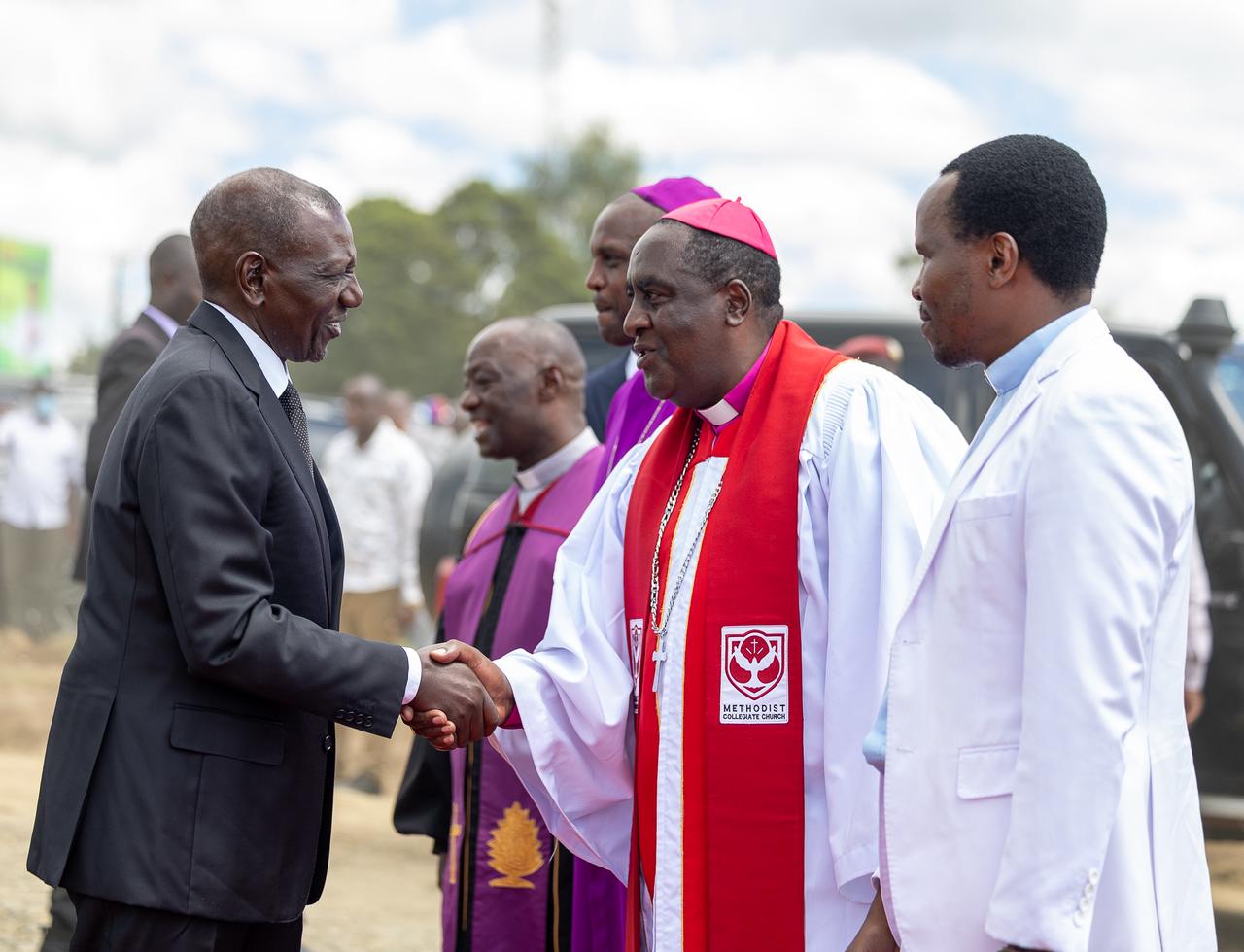 [PHOTOS] Ruto, Kindiki attend MP Kiaraho burial