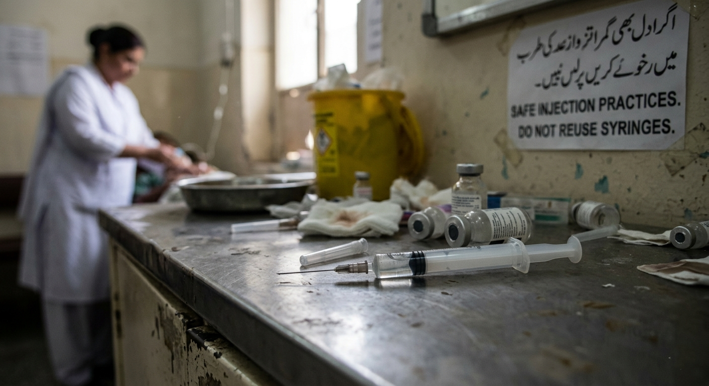 Hospital at centre of child HIV outbreak caught reusing syringes