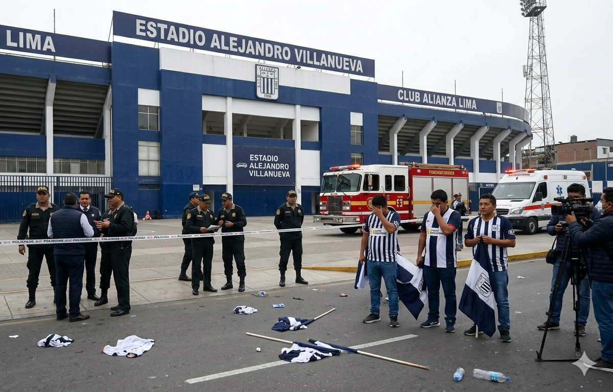 Football rally in Peru leaves one dead and dozens injured